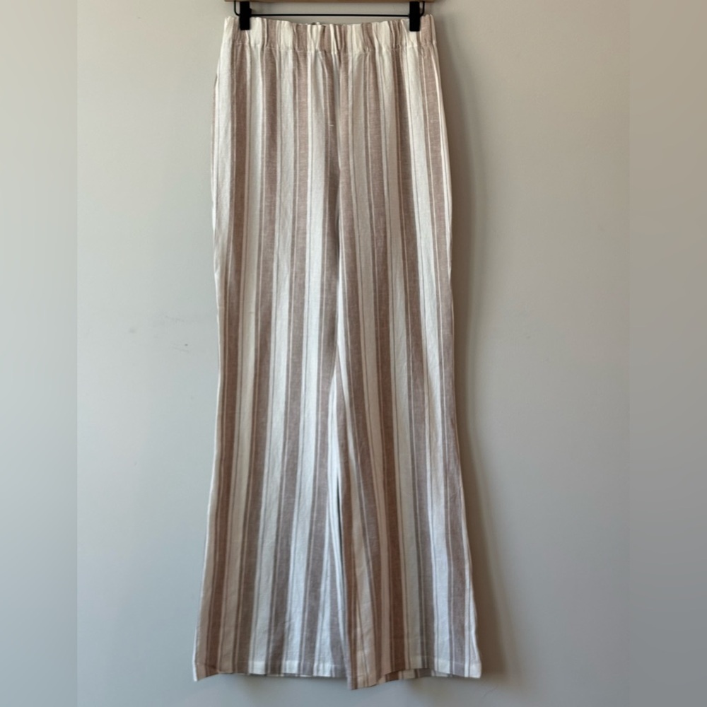 NWT! Knot Sisters Striped Wide Leg Pants